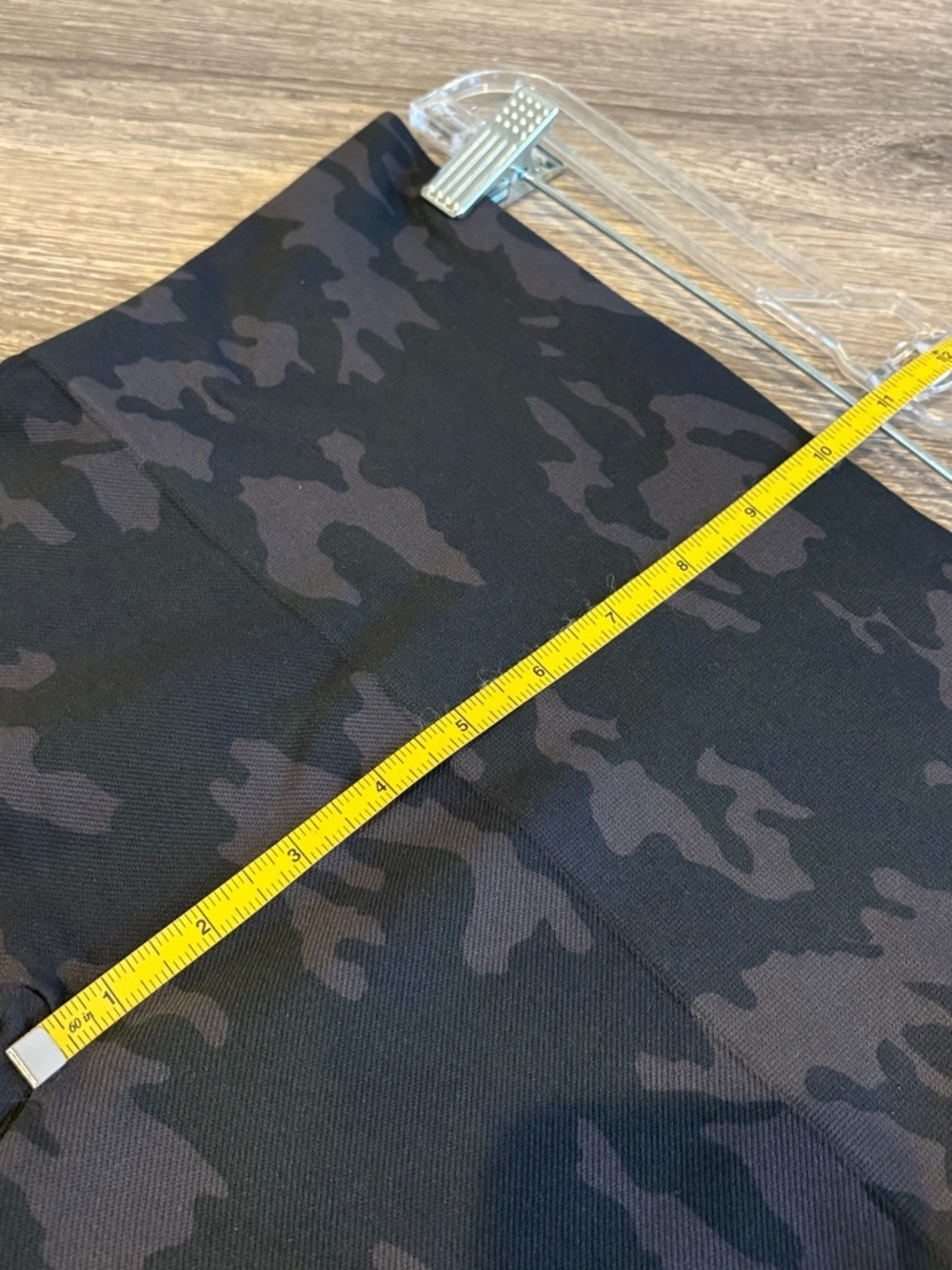 SPANX Black Camo High-Waist Leggings - Picture 5 of 6